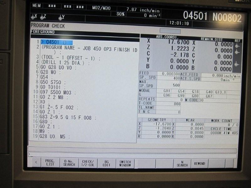 MORI-SEIKI-NL-2000MCY/500-12-STATION TURRET-LIVE MILLING Y CHIP CONV-NEW 2010