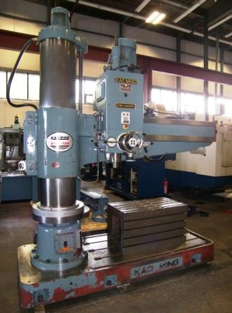 5' x 15 3/8 , KAO MING, 1986 Radial Arm Drill Press