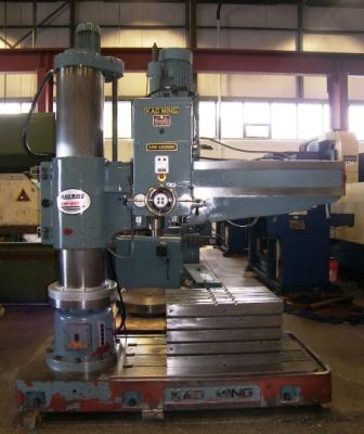 5' x 15 3/8 , KAO MING, 1986 Radial Arm Drill Press