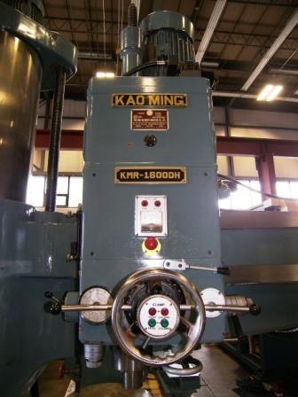 5' x 15 3/8 , KAO MING, 1986 Radial Arm Drill Press