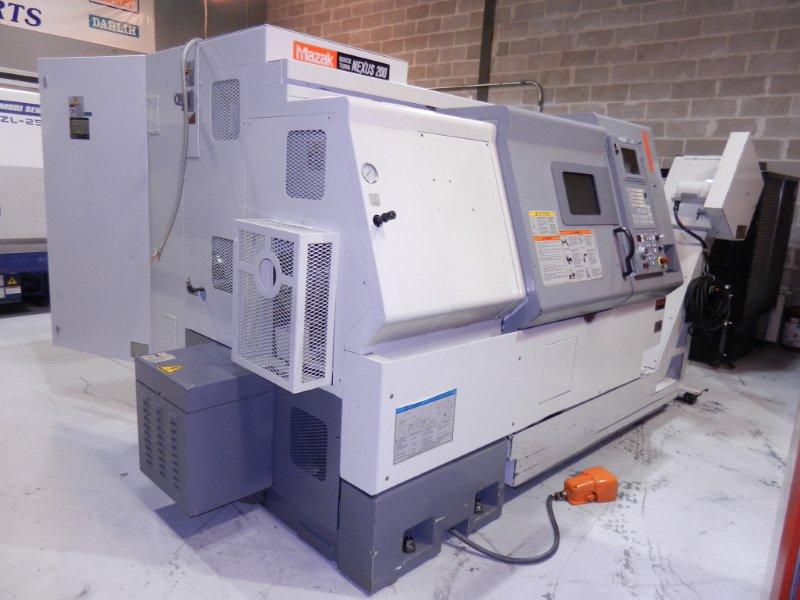 MAZAK-NEXUS QTN-200,12-STATIONS,MAZAKTROL-FUSION 640,CHIP CONVEYOR,NEW-2003