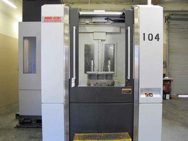 MORI SEIKI NH5000 DCG/50,28.7 X,28.7 Y,33.5 Z,19.7 PALLETS,CAT-50,LIKE NEW-2007