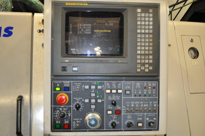 DAEWOO 250MS,10 CHK SUB-SPINDLE LIVE-MILLING,30HP,12 STN,FANUC-18,NEW-1998