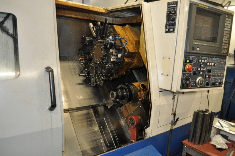 DAEWOO 250MS,10 CHK SUB-SPINDLE LIVE-MILLING,30HP,12 STN,FANUC-18,NEW-1998