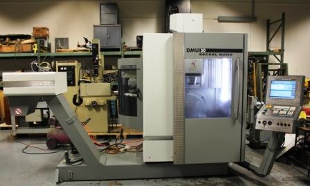 DECKEL MAHO DMU-50 FIVE AXIS 19.7 X, 17.7 Y, 15.7 Z, 2008,10,000 RPM