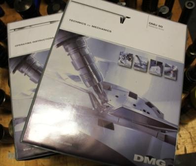 DECKEL MAHO DMU-50 FIVE AXIS 19.7 X, 17.7 Y, 15.7 Z, 2008,10,000 RPM