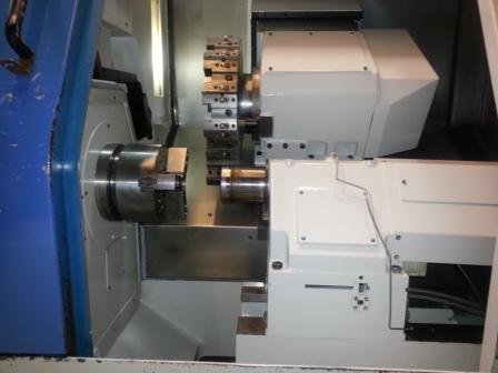 IKEGAI GENESIS 1208, FANUC 21IT, 8 Chk,SPINDLE BORE 2,4 , 2001,
