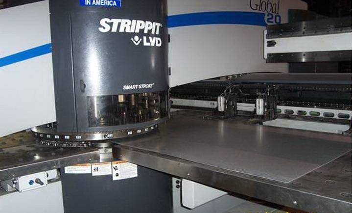 LVD/STRIPPIT GLOBAL/20,31 STN,4 AUTO INDEX,THIN TURRET,AUTO-LOADER,NEW-2002