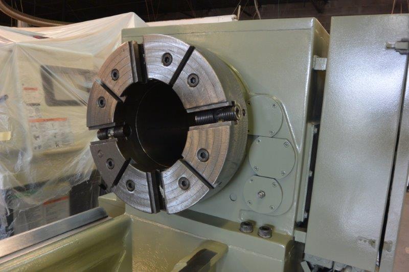 KURAKI OIL COUNTRY LATHE,32 X118 ,24 -CHK,14 -STEADY REST,REFURBISH-2013