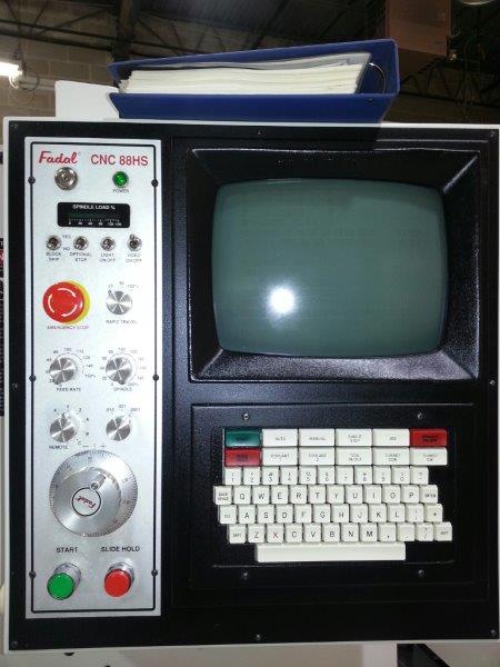 FADAL 3016-VMC,30 X,16 Y,28 Z,15-HP,CAT-40,21-ATC,10,000 RPM,FADAL 88HS,NEW-1996