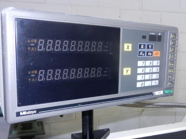 JET MODEL-1660-3PGH,16/25 X60 ,3-1/8 HOLE,MITUTOYO DRO,INCH/METRIC,1600 RPM