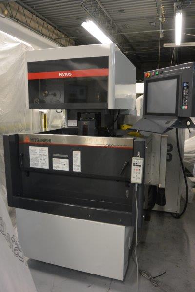 MITSUBISHI FA-10S ADVANCE WIRE EDM,13.8 X,9.8 Y,8.6 Z,M700 MITSU 64 BIT,NEW-2011