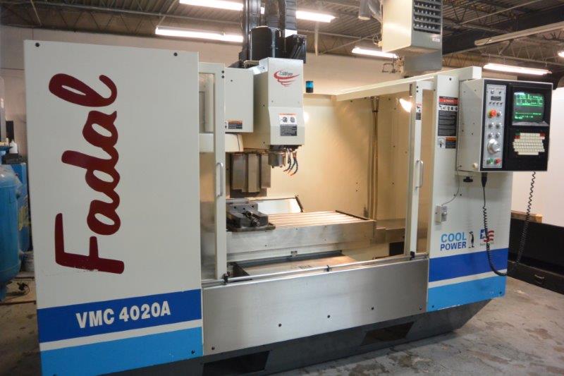 FADAL-4020A,40 X,20 Y,20 Z,7,500-RPM,21-ATC,CAT-50,PCOOL,FADAL-HS88,NEW-1998