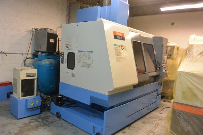 MAZAK BRIDGE TYPE FJV-25,40.15 X,20.07 Y,18.11 Z,12,000-RPM,M-PLUS,PROBE,1997