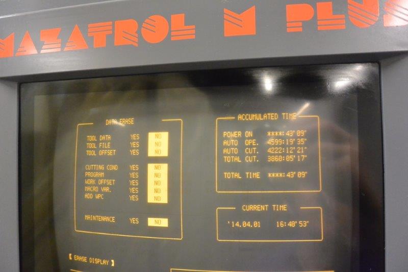 MAZAK BRIDGE TYPE FJV-25,40.15 X,20.07 Y,18.11 Z,12,000-RPM,M-PLUS,PROBE,1997