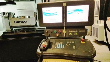 HURCO VMX42UI 5- AXIS CNC VERTICAL MACHIING CENTER , 2012,40 ATC,12,000 rpm