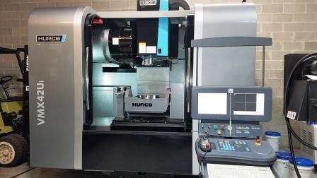 HURCO VMX42UI 5- AXIS CNC VERTICAL MACHIING CENTER , 2012,40 ATC,12,000 rpm