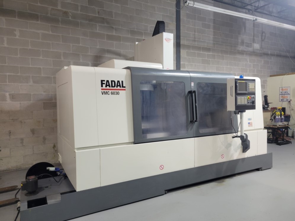 2006 FADAL VMC-6030HT,X60 ,Y30 ,Z30 ,Spindle Speed 10,000 rpm