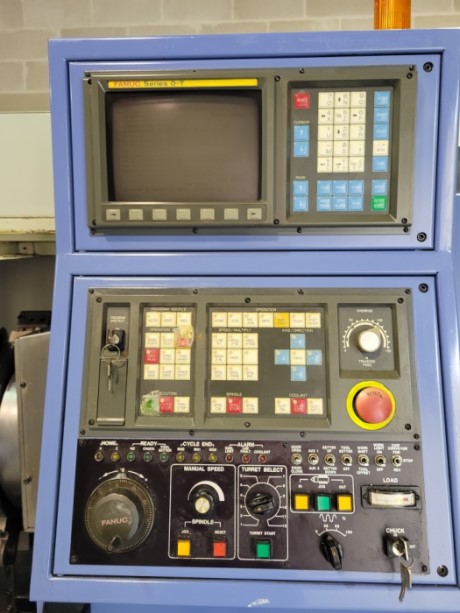 LEADWELL GTC-20 CNC LATHE, FANUC 0T,COLLET SYSTEM