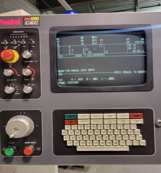 2000 FADAL VMC-3016L,X 30 ,Y 16 , Z 20 FULL 4TH AXIS